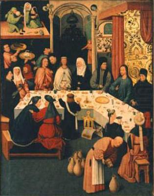 The Marriage Feast at Cana., Jheronimus Bosch